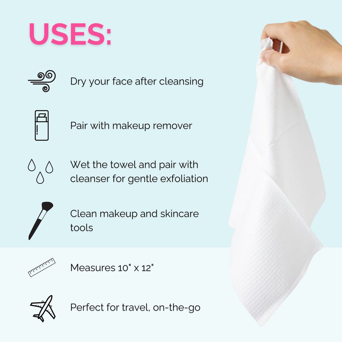 Thank Me Later Clean Face Towels