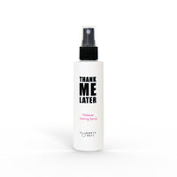 thank me later setting spray