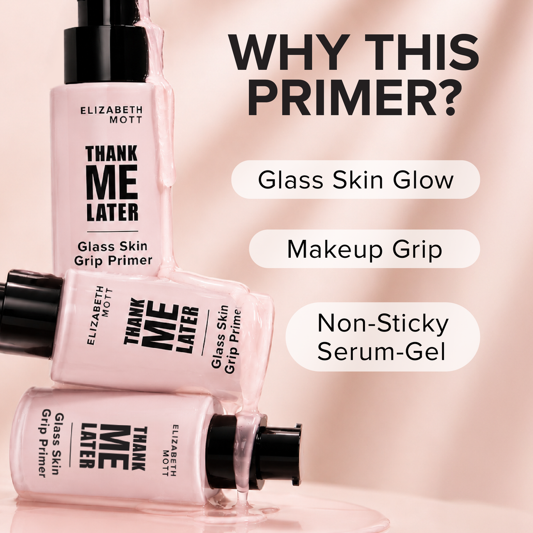 Thank Me Later Glass Skin Grip Face Primer