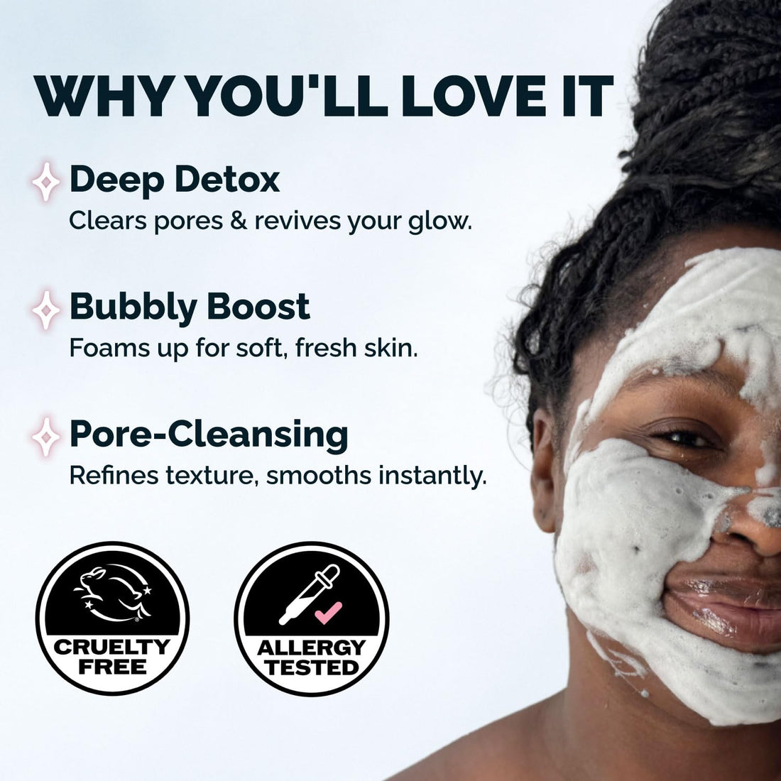One Bad Motha'foamer Face Mask