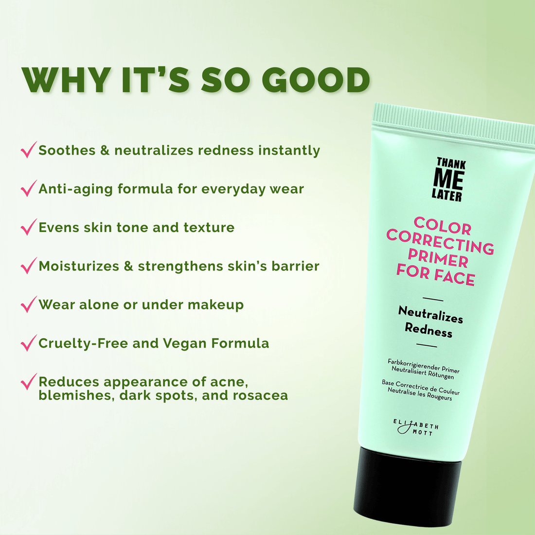 Thank Me Later Color Correcting Face Primer