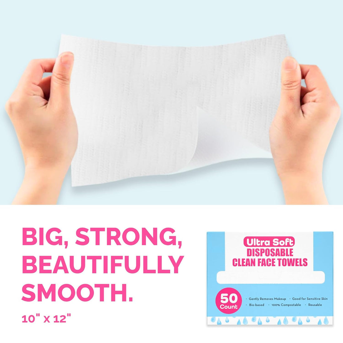 Thank Me Later Gentle Clean Face Towels