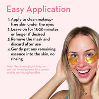 Under Eye Patches with 24K Gold