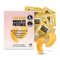 Under Eye Patches with 24K Gold