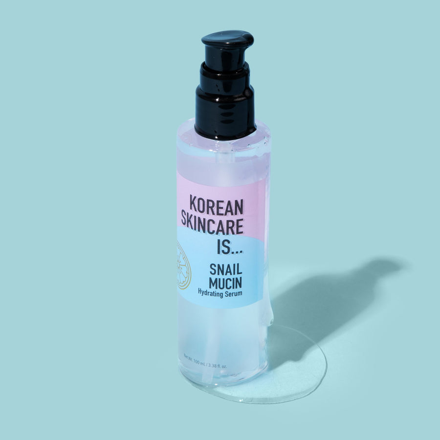 Korean Skincare Is...Snail Mucin Hydrating Serum