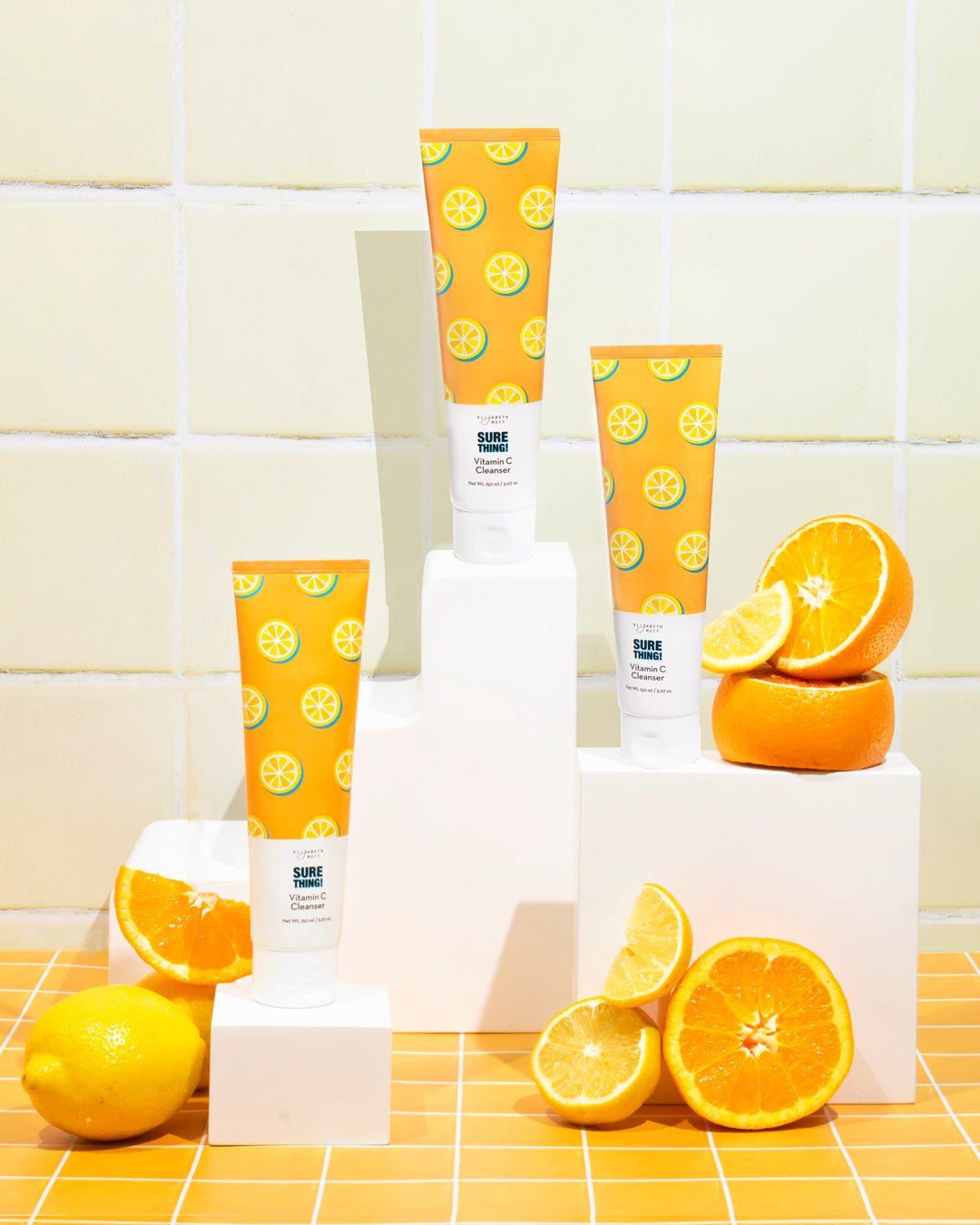 sure thing! vitamin c cleanser with free vitamin c face scrub sample gift with purchase