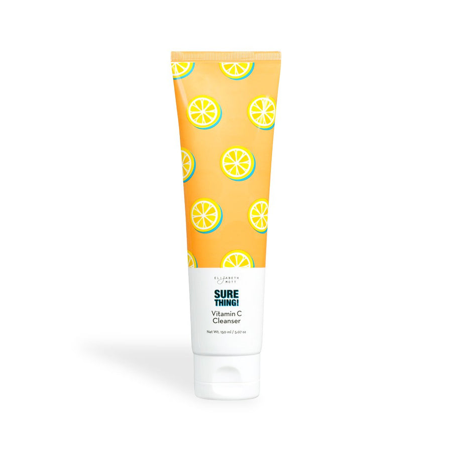 sure thing! vitamin c cleanser with free vitamin c face scrub sample gift with purchase