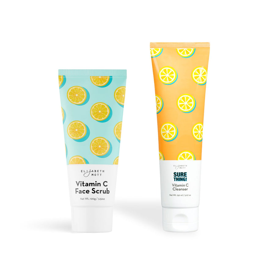 vitamin c face scrub + sure thing! vitamin c cleanser